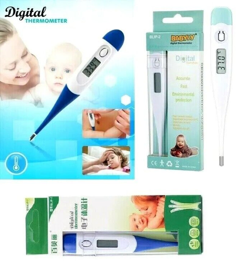 Babyly Digital LCD Thermometer Baby Adults Body under Arm Thermometer Medical