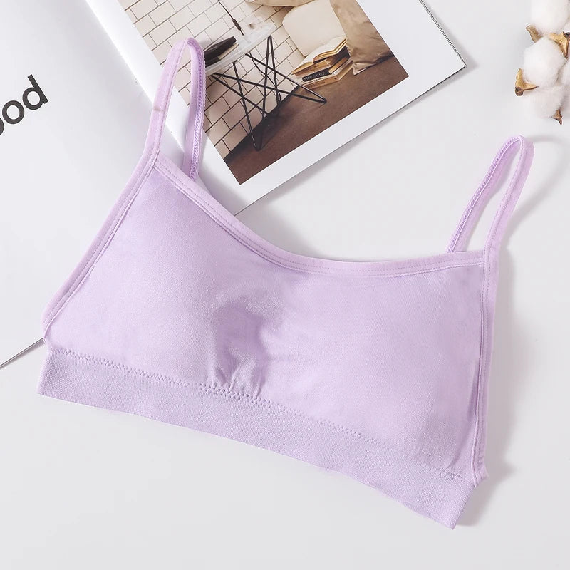 seamless Backless Tube Top Bra Wireless Bralette with Removable Pads