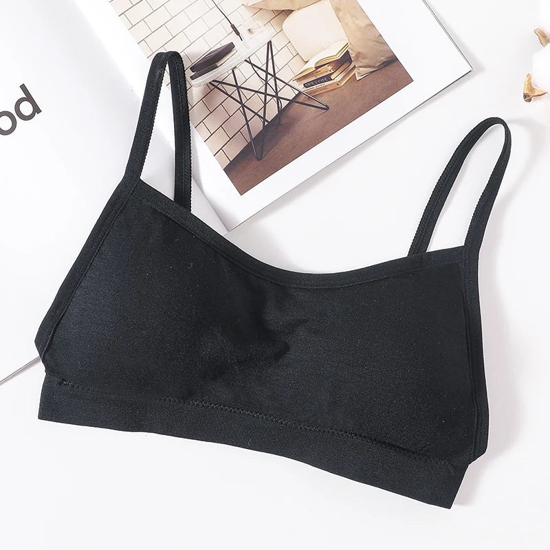 seamless Backless Tube Top Bra Wireless Bralette with Removable Pads