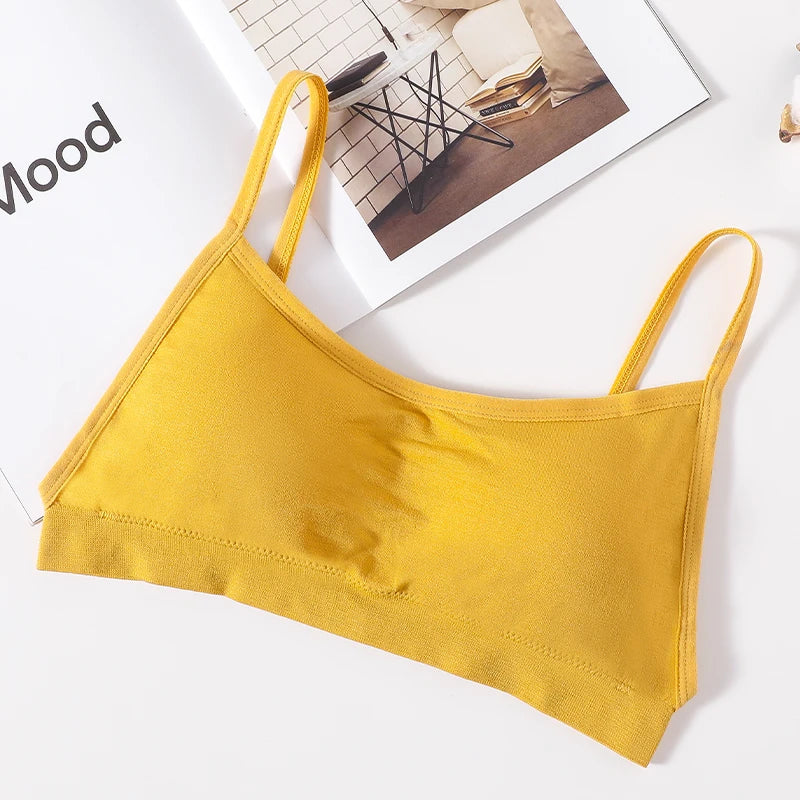 seamless Backless Tube Top Bra Wireless Bralette with Removable Pads