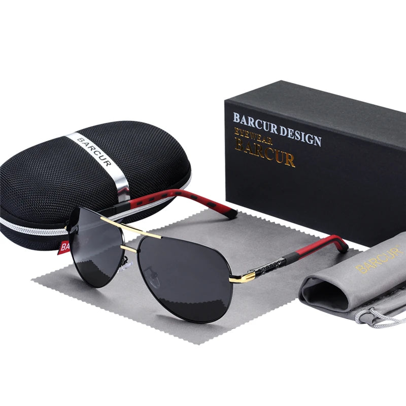 Unisex Polarized Pilot Sunglasses UV400 Reflective Driving Eyewear