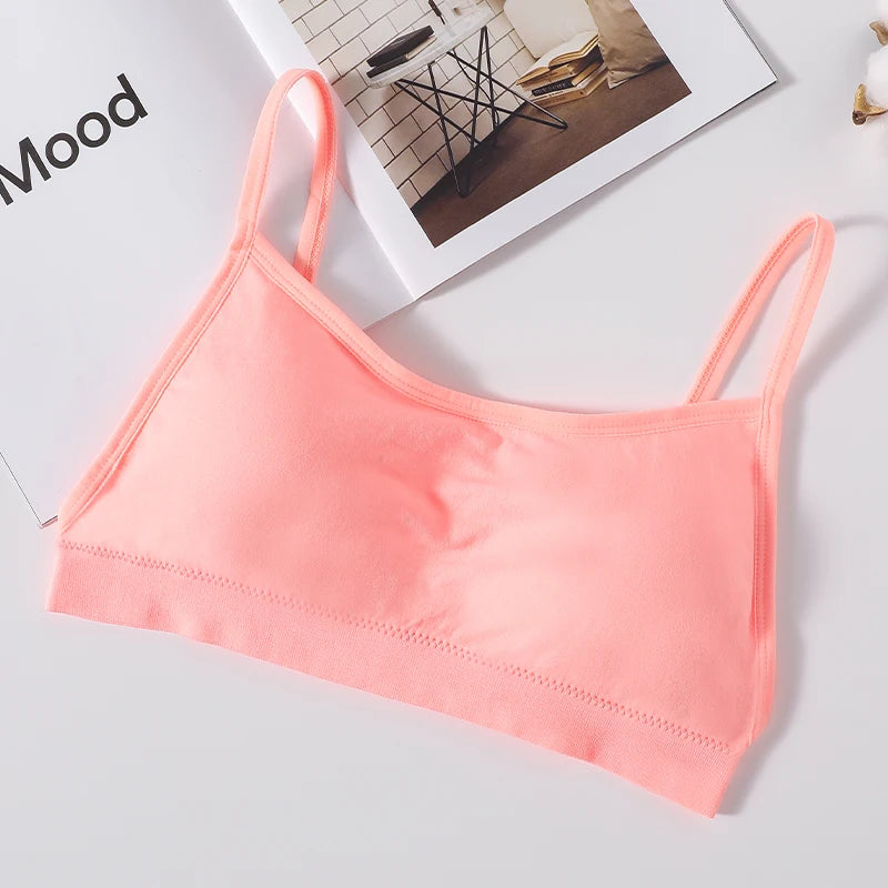 seamless Backless Tube Top Bra Wireless Bralette with Removable Pads