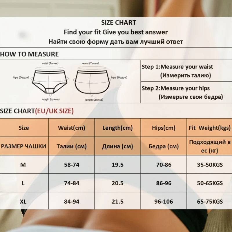 3PCS Women's Cotton Thongs Low Waist G-String Bikini Briefs Set