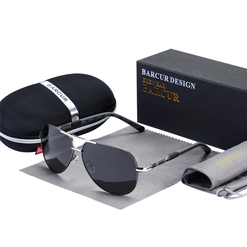 Unisex Polarized Pilot Sunglasses UV400 Reflective Driving Eyewear