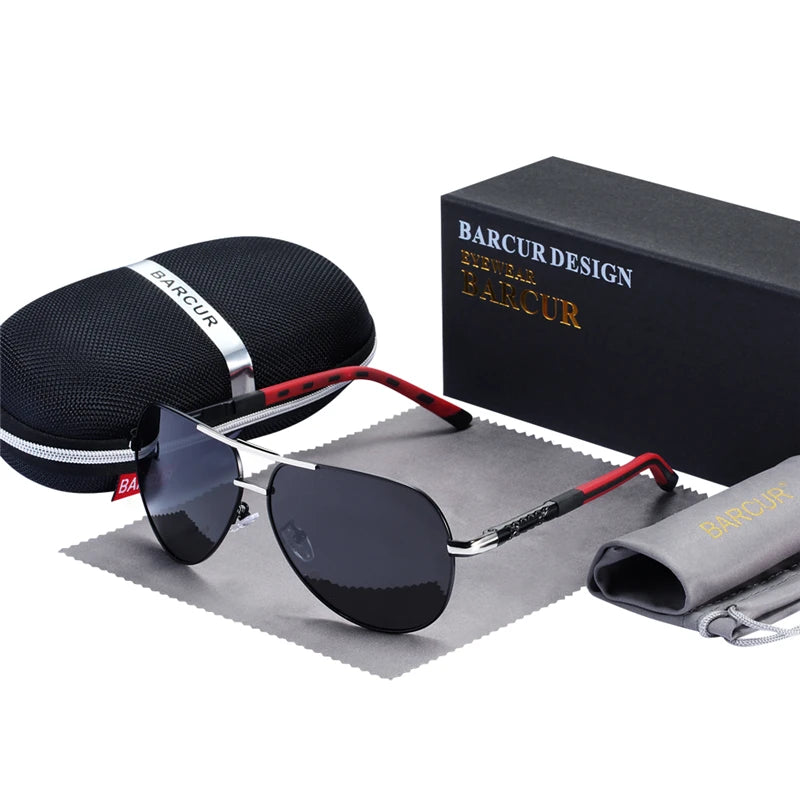 Unisex Polarized Pilot Sunglasses UV400 Reflective Driving Eyewear