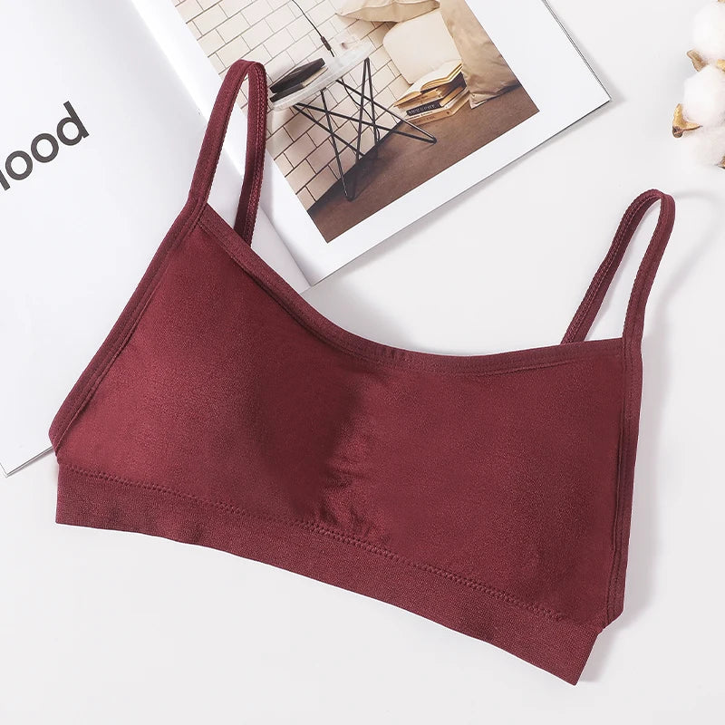 seamless Backless Tube Top Bra Wireless Bralette with Removable Pads