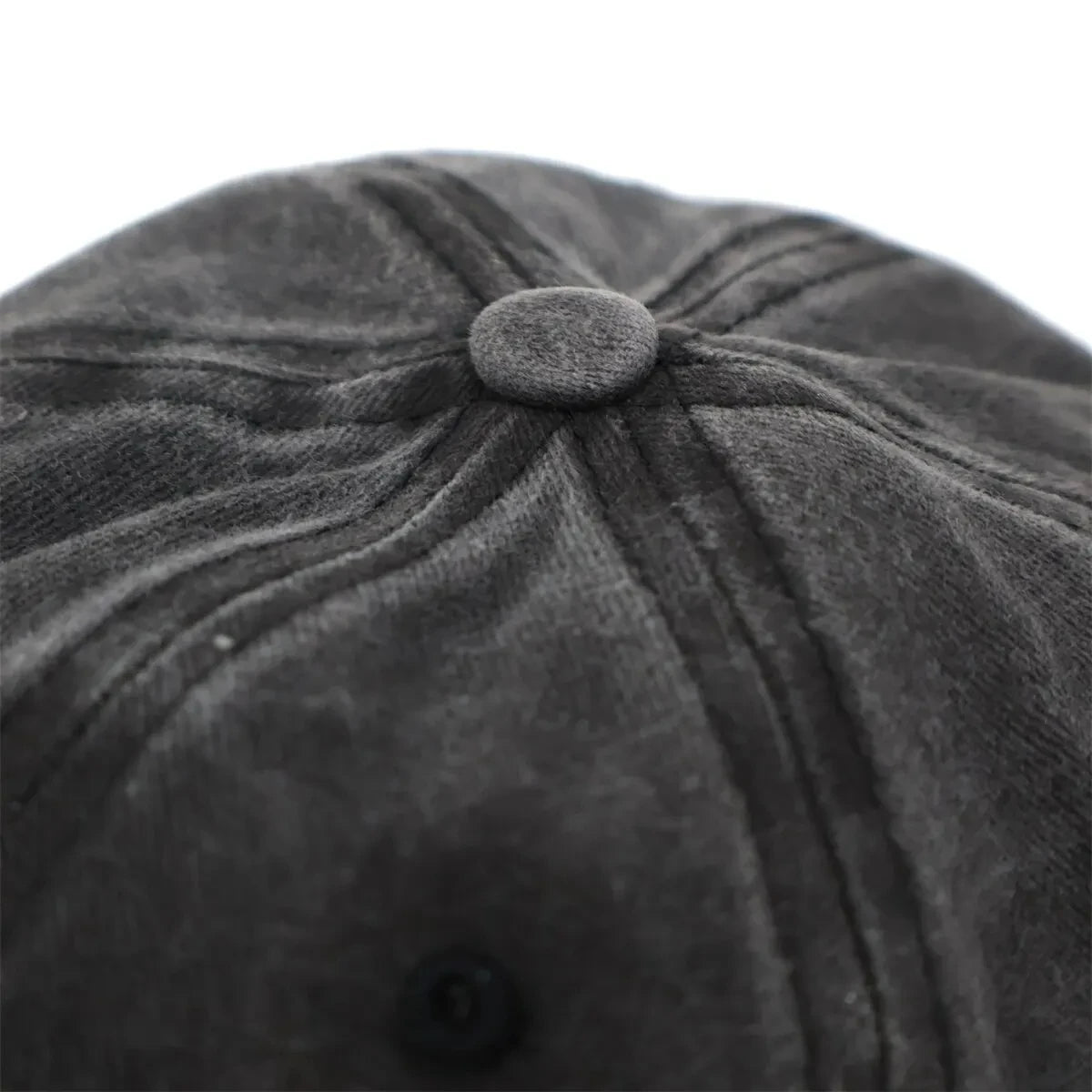 Unisex Cotton Baseball Cap – Embroidered Retro Adjustable Snapback Hat