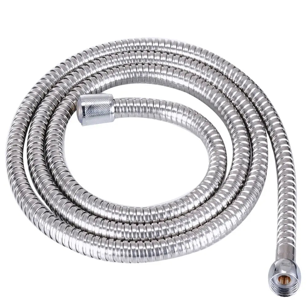 1–2m PVC Shower Hose – Flexible Anti-Tangle Extension for Handheld Heads