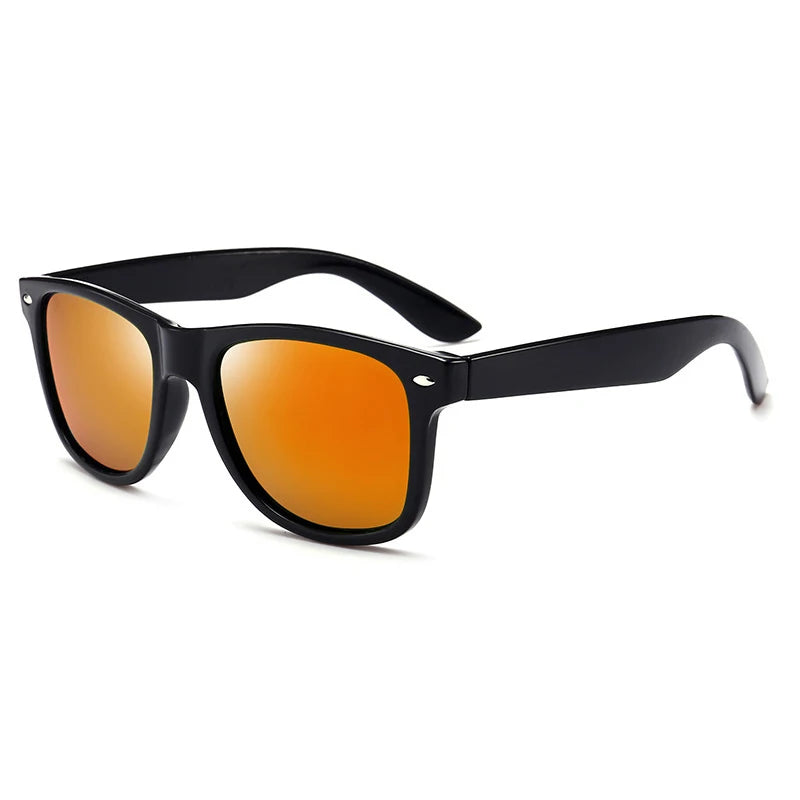 Classic Polarized Square Sunglasses Unisex Retro Anti-Glare UV400 Shades