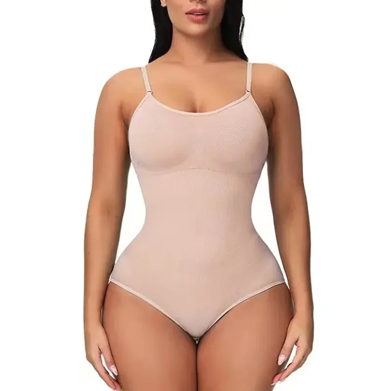 Women's Seamless Shapewear Bodysuit Tummy Control & Butt Lifting Suit