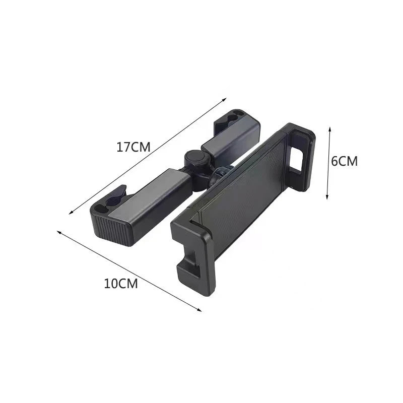 Car Headrest Phone Tablet Holder for 4.7–12.9'' iPad Stand Mount Bracket