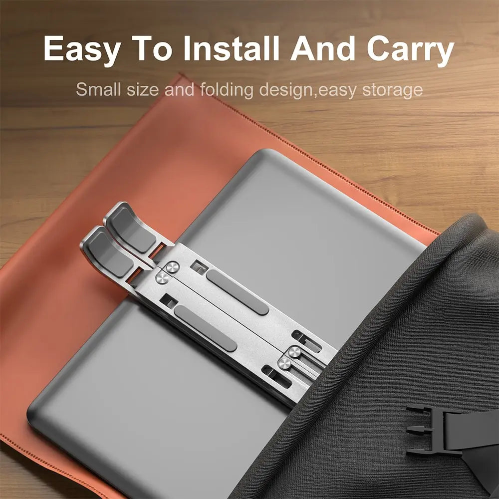 Portable Aluminum Laptop Stand Foldable Notebook Holder for MacBook PC