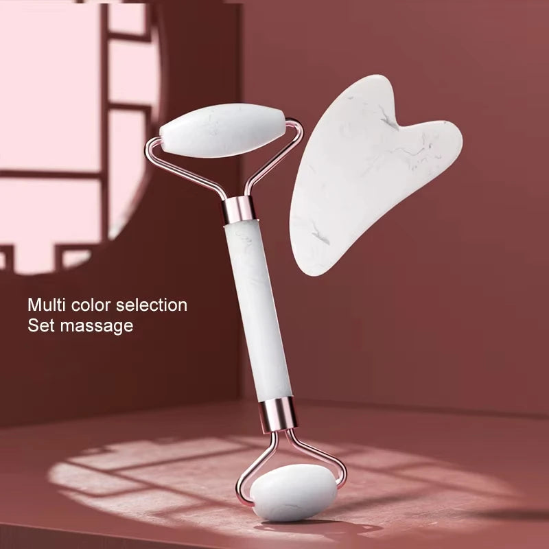 Facial Massage Roller Tool Resin Face, Neck & Eye Scraping Board