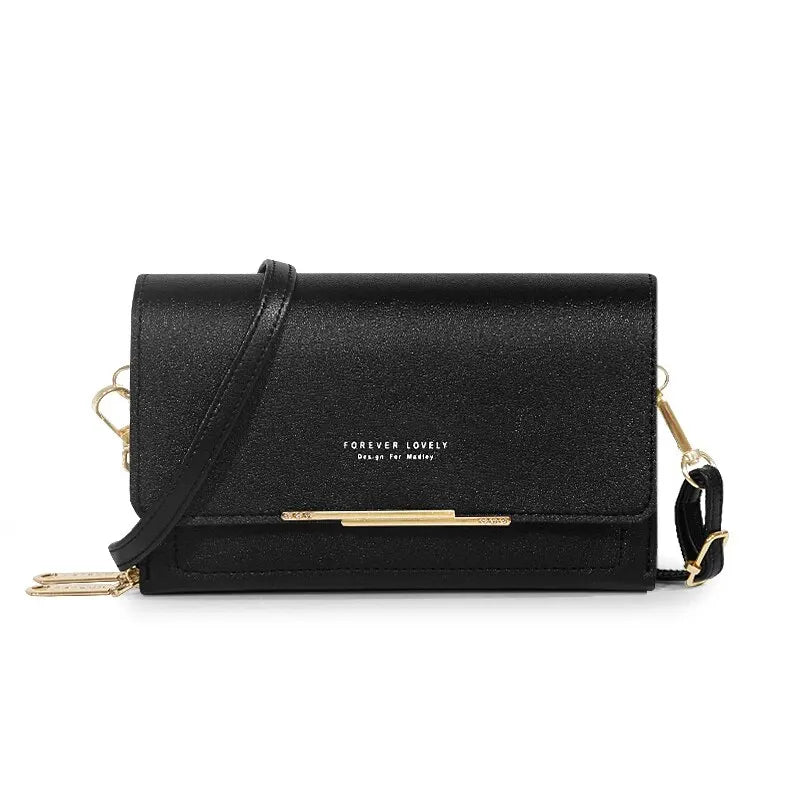 PU Leather Women's Handbag Large Shoulder Crossbody Bag Phone Purse