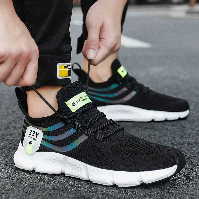 Unisex Breathable Running Sneakers Lightweight Casual Sports Shoes