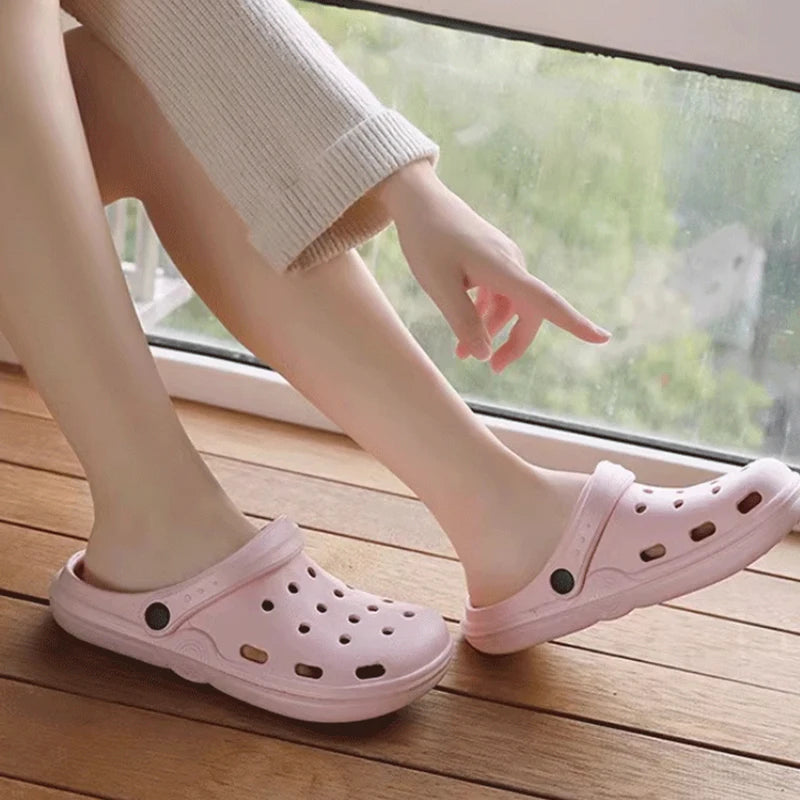 Women's Waterproof Garden Clog Sandals Soft Sole Outdoor Summer Slides