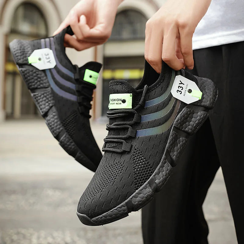 Unisex Breathable Running Sneakers Lightweight Casual Sports Shoes