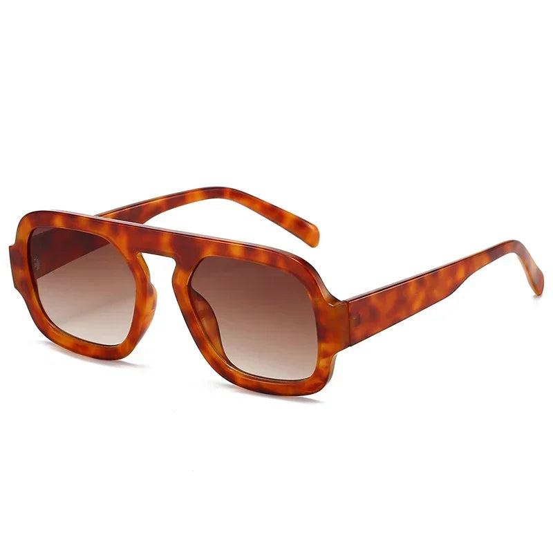 Retro Square Sunglasses – UV400 Gradient Shades for Men & Women