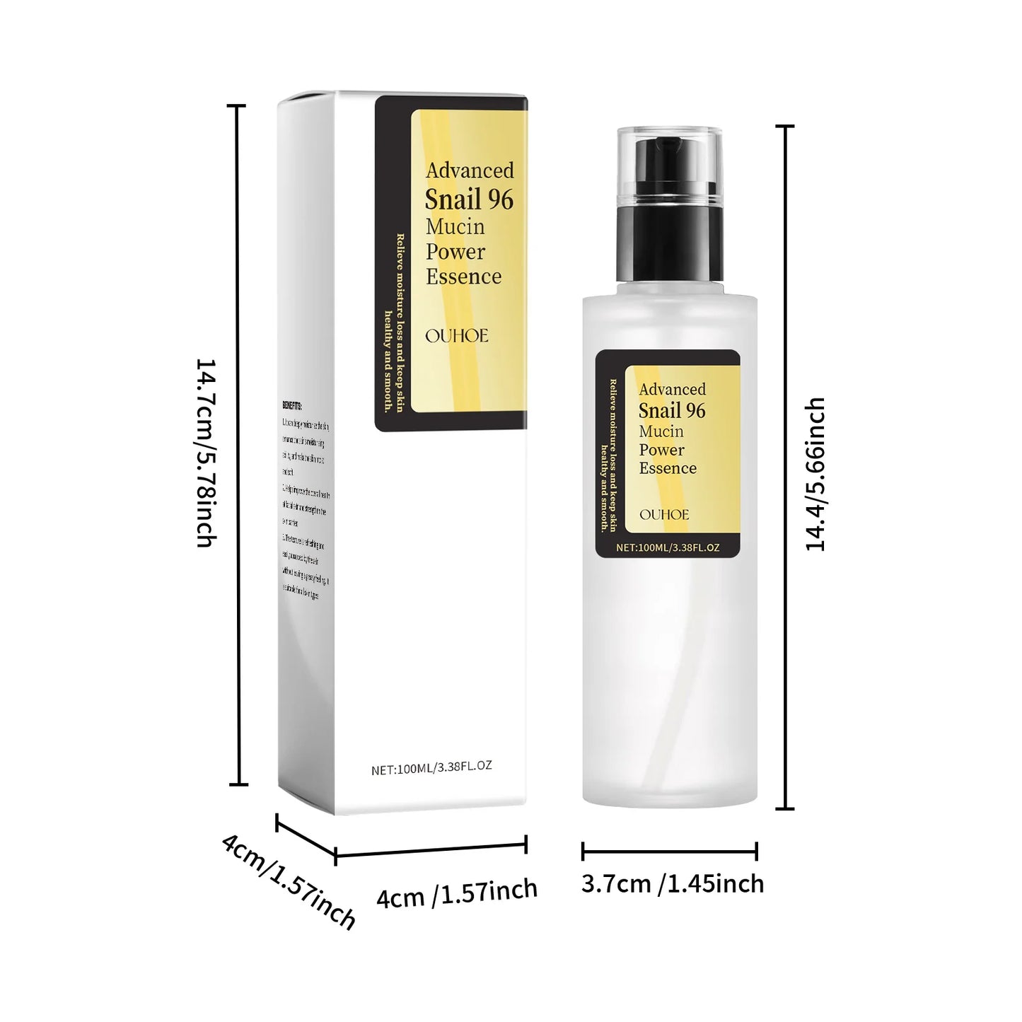Advanced Mucin Power Essence – Anti-Ageing, Lifting & Brightening Serum