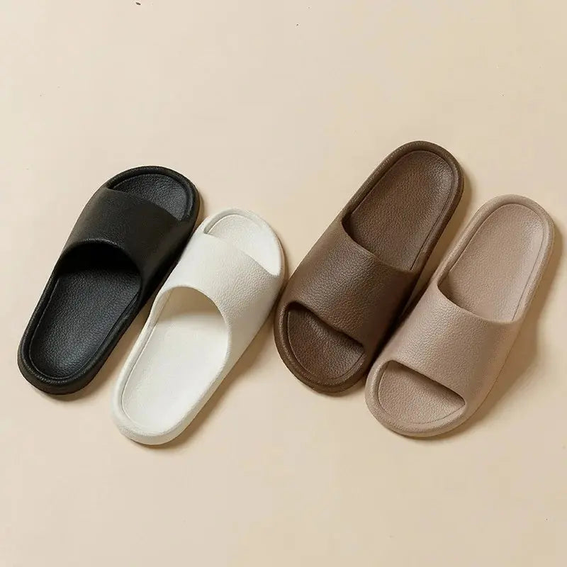 Men's Non-Slip Flip Flops Soft Sole Shower & Outdoor Sandals for Couples