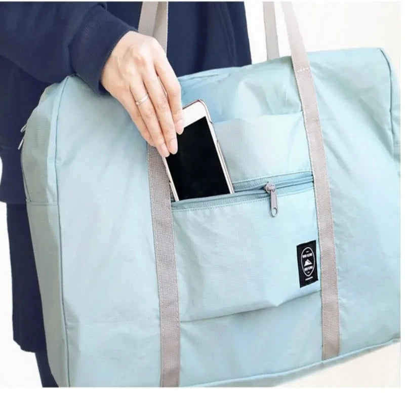 Large Capacity Travel Duffel Bag Carry-On Weekend Bag for Men & Women