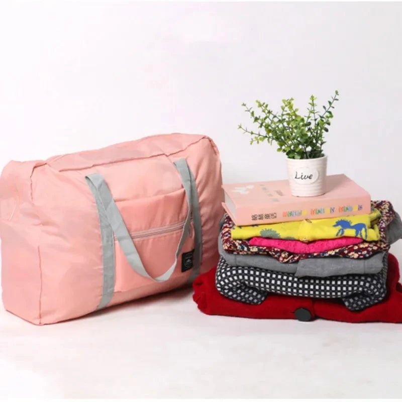 Large Capacity Travel Duffel Bag Carry-On Weekend Bag for Men & Women