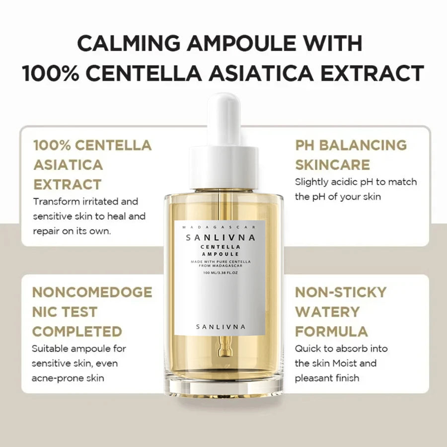 Madagascar Centella Asiatica Ampoule – Serum for Sensitive Skin & Glow