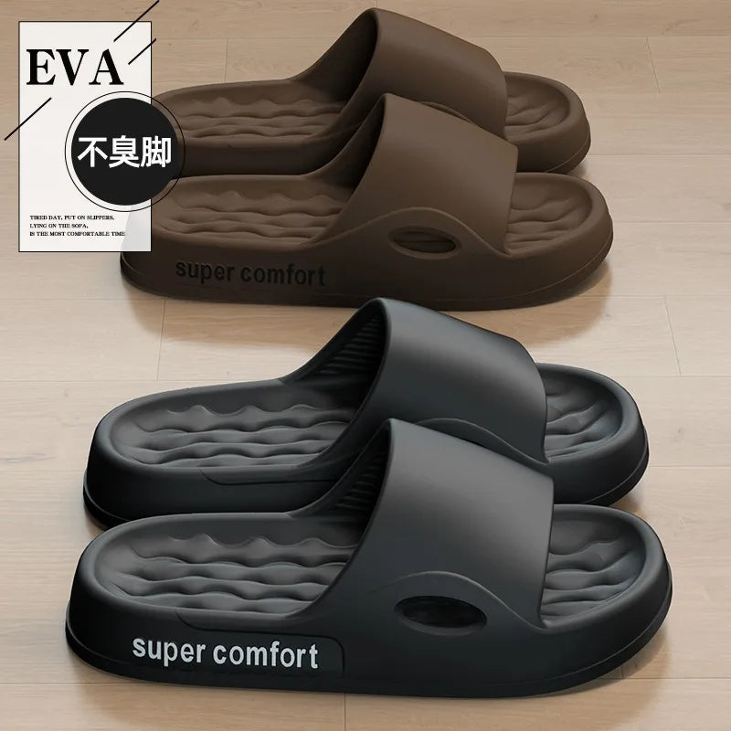 Men’s Lightweight EVA Slides Indoor Outdoor Comfort Slippers for All