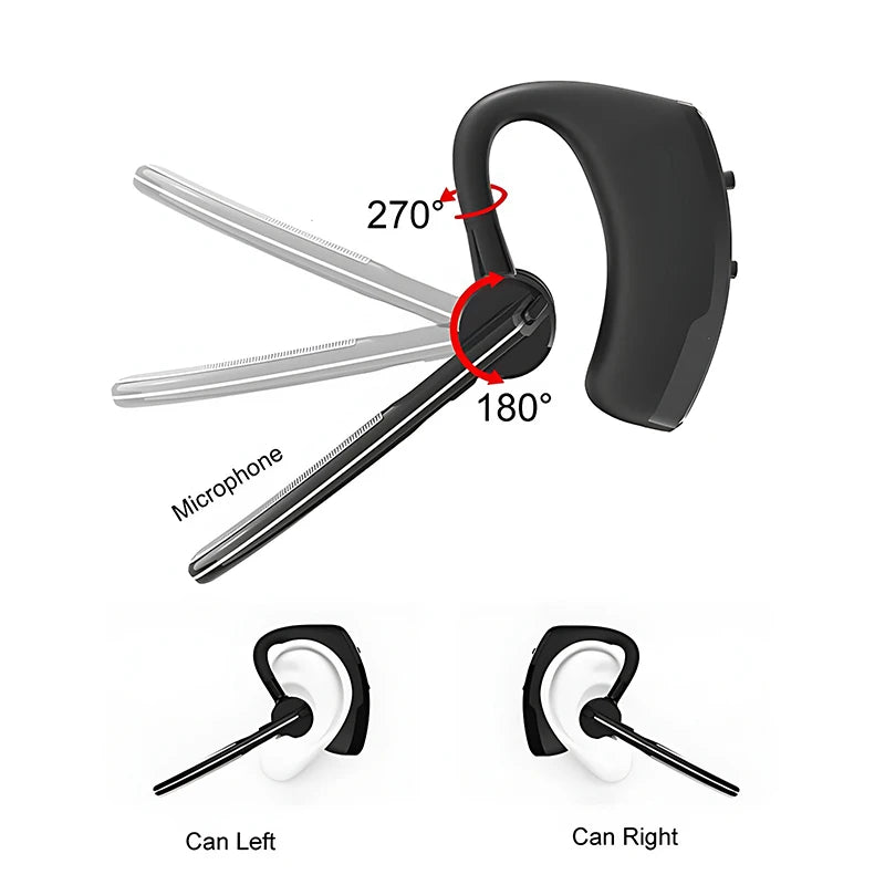 New V8 Wireless Bluetooth Single Earphone Headset Handsfree samsung iphone