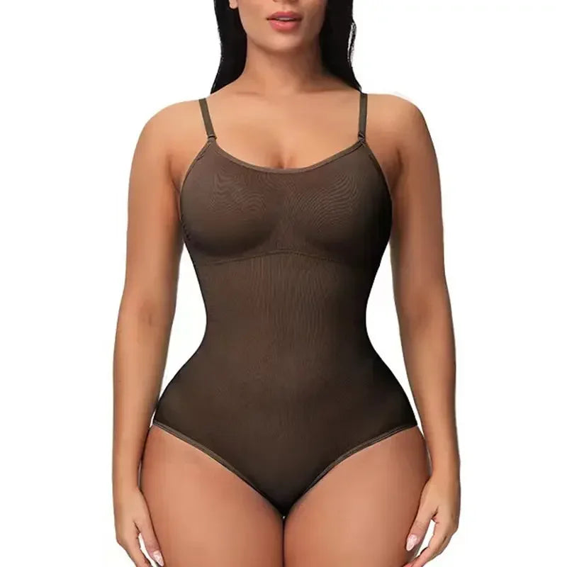 Women's Seamless Shapewear Bodysuit Tummy Control & Butt Lifting Suit