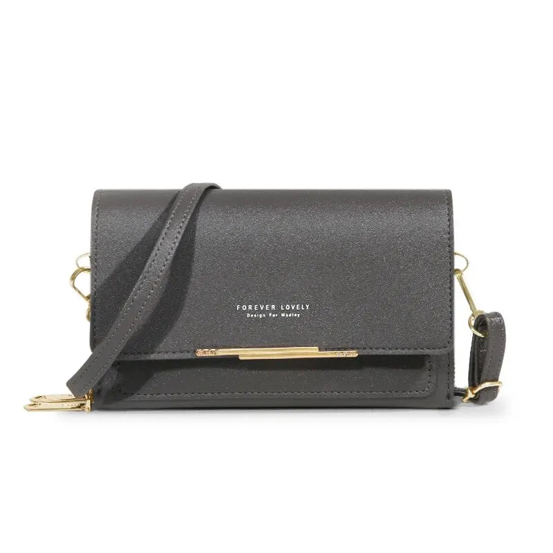 PU Leather Women's Handbag Large Shoulder Crossbody Bag Phone Purse