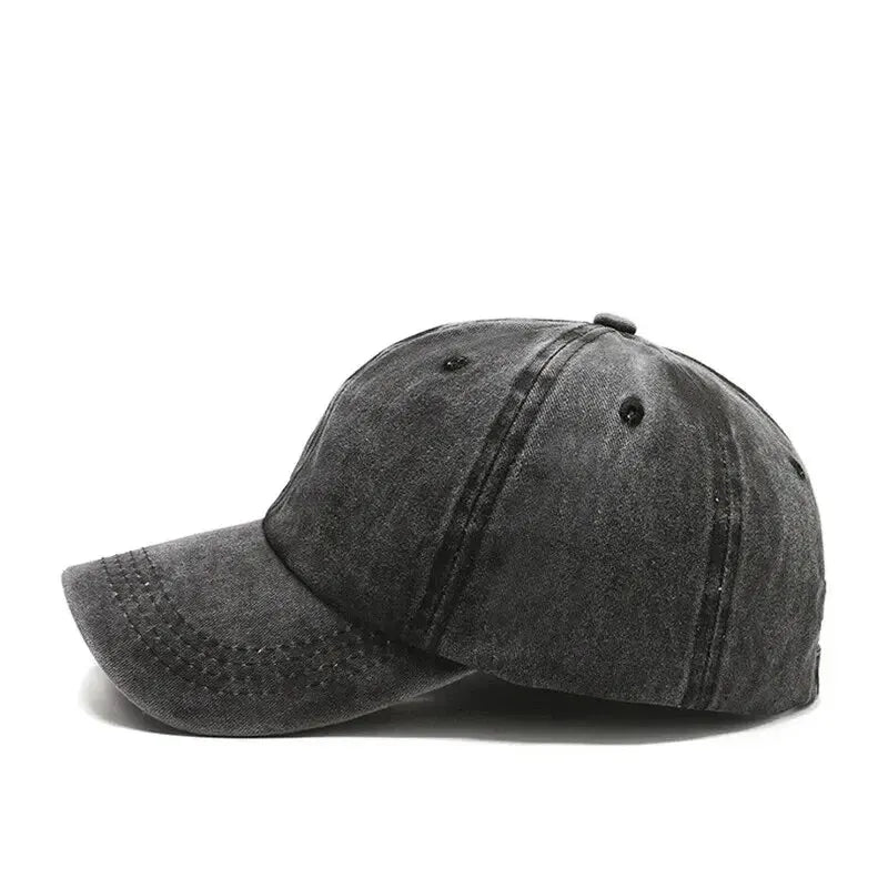 Men's Washed Cotton Baseball Cap – Four Seasons Outdoor Sun Hat