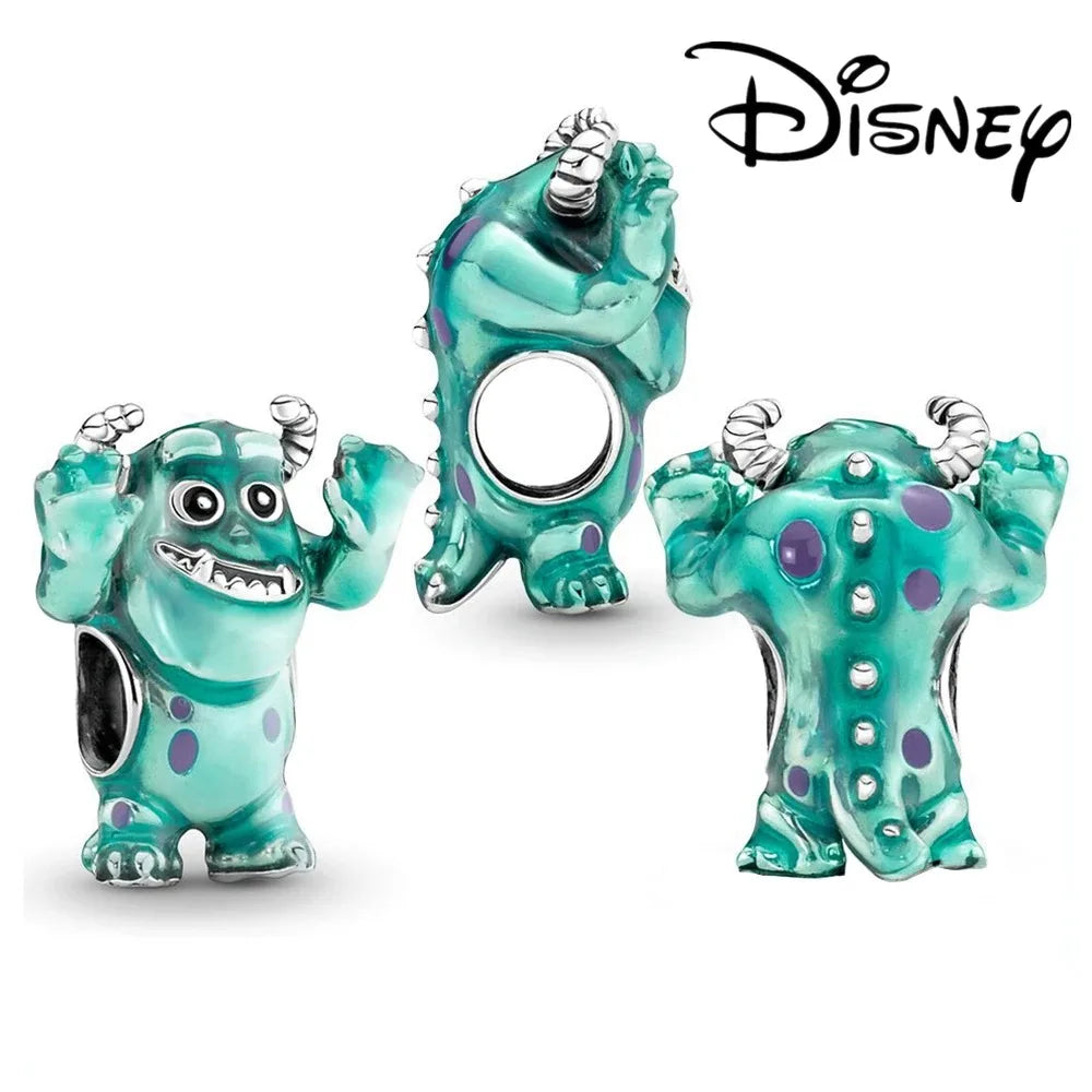 Disney Stitch Minnie Winnie Charm Dangle Beads Fit Pandora Bracelet