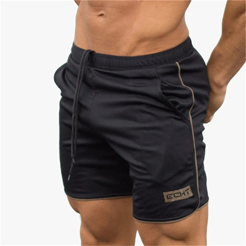 Men’s Gym Fitness Shorts Quick Dry, Breathable Mesh Workout Joggers, Summer Running & Training Sportswea