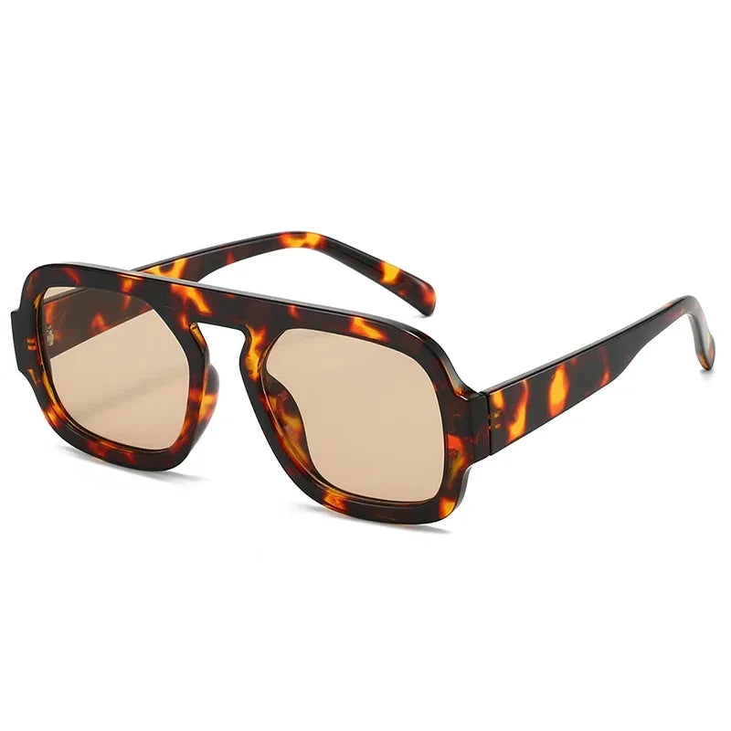 Retro Square Sunglasses – UV400 Gradient Shades for Men & Women