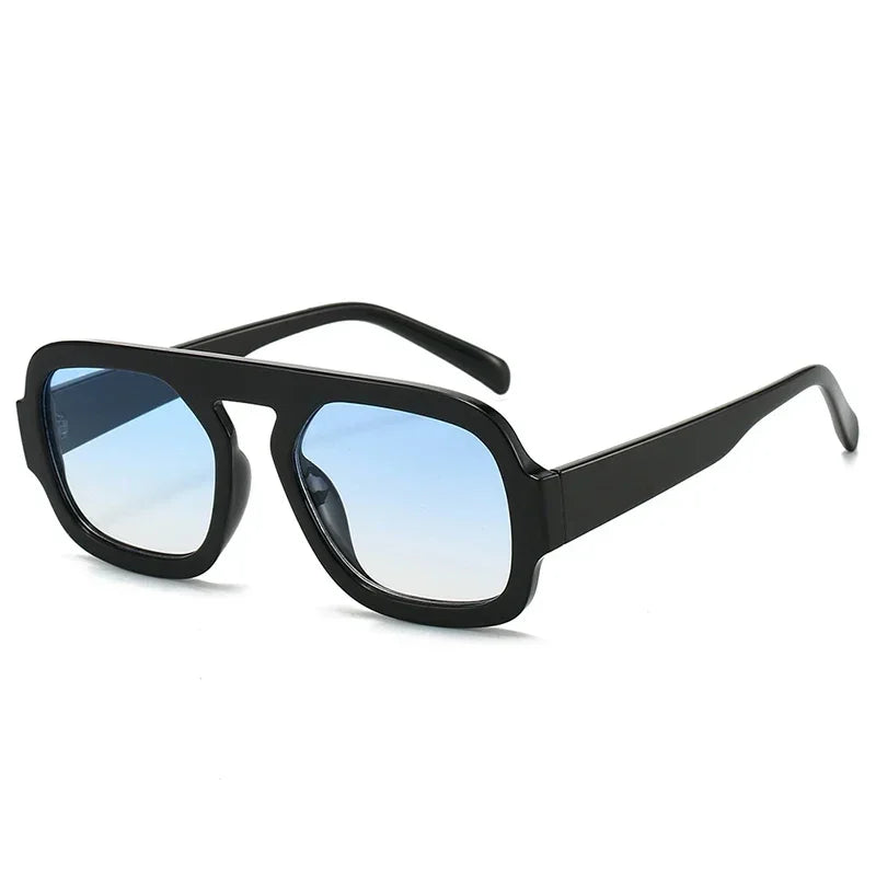Retro Square Sunglasses – UV400 Gradient Shades for Men & Women