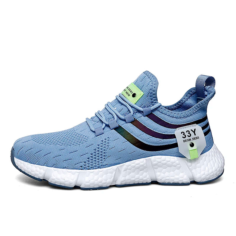 Unisex Breathable Running Sneakers Lightweight Casual Sports Shoes