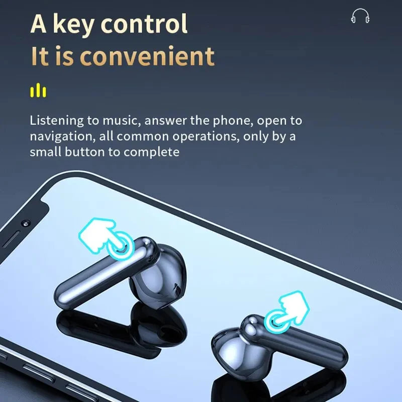 Wireless Bluetooth Earbuds Low Latency Stereo In-Ear Gaming Headset