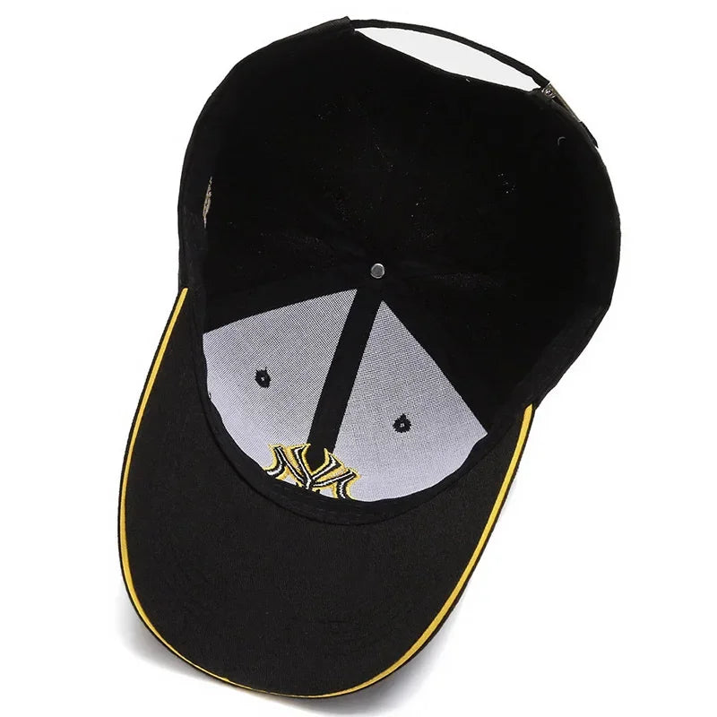 Unisex Cotton Baseball Cap – Adjustable Snapback Sun Hat for Summer