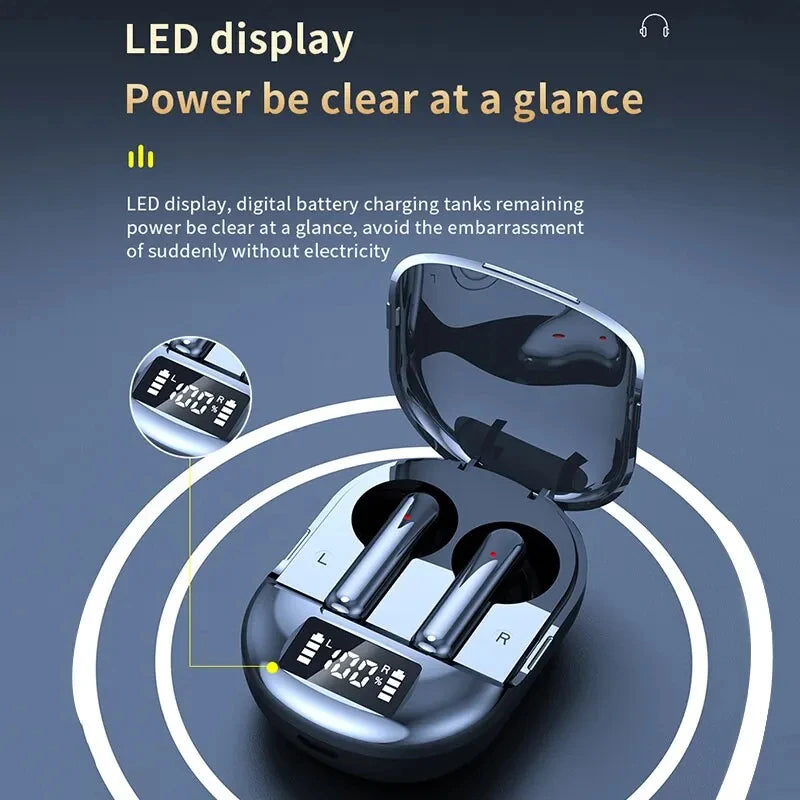 Wireless Bluetooth Earbuds Low Latency Stereo In-Ear Gaming Headset