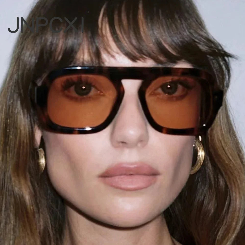 Retro Square Sunglasses – UV400 Gradient Shades for Men & Women