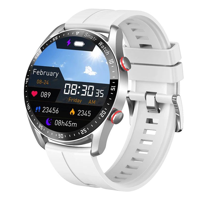 Men's Smart Watch 1.5 Inch Full Touch Screen, Bluetooth Call, Fitness & Sports Smartwatch for Android & iOS