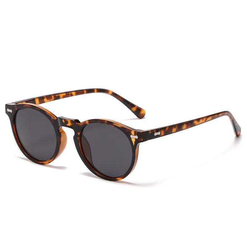 Retro Round Polarized Sunglasses –Vintage UV400 Shades for Men & Women