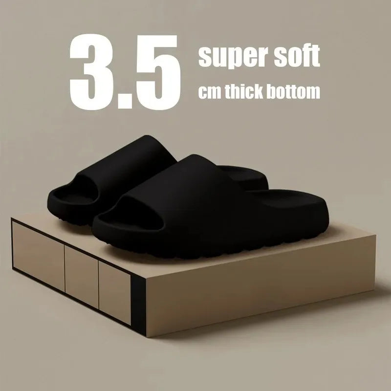 Coconut Cloud Slides Thick Sole EVA Beach Sandals for Men & Women