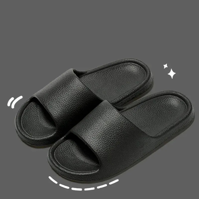 Men's Non-Slip Flip Flops Soft Sole Shower & Outdoor Sandals for Couples