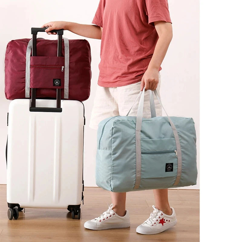 Large Capacity Travel Duffel Bag Carry-On Weekend Bag for Men & Women