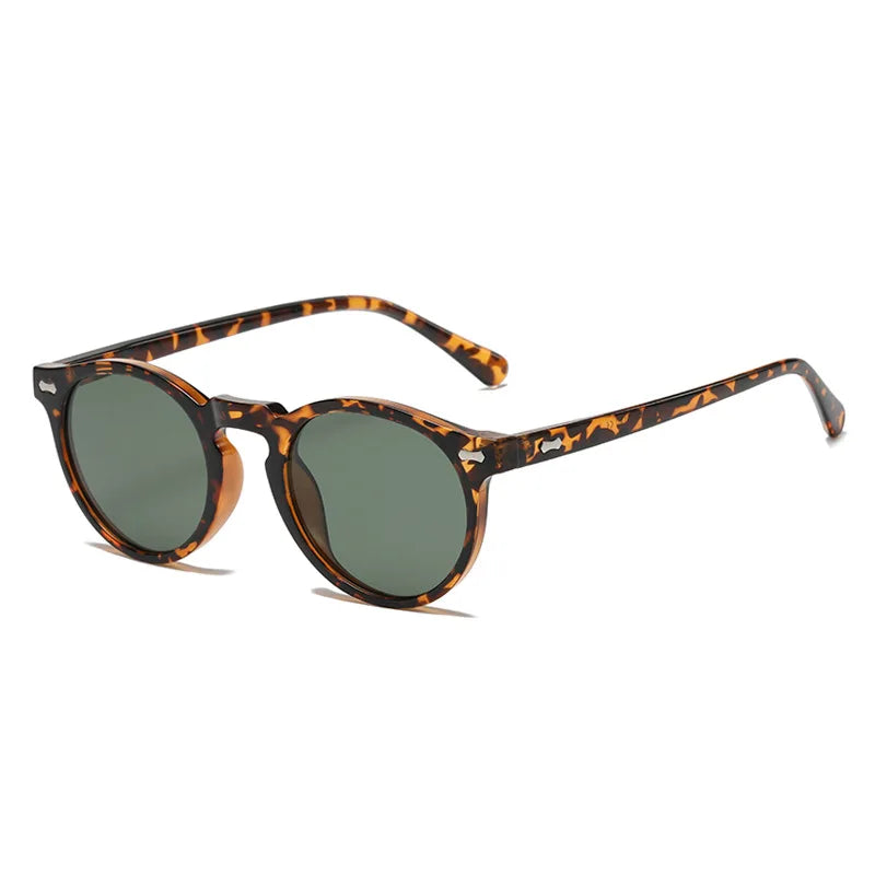 Retro Round Polarized Sunglasses –Vintage UV400 Shades for Men & Women