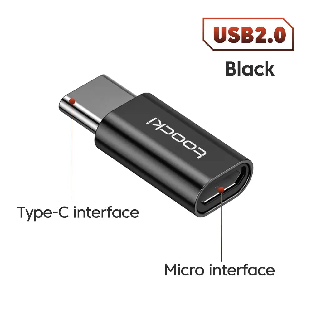 USB 3.0 to Type-C Adapter Micro to USB 2.0 OTG Converter for MacBook Samsung"