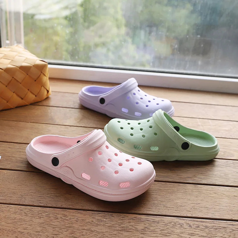 Women's Waterproof Garden Clog Sandals Soft Sole Outdoor Summer Slides