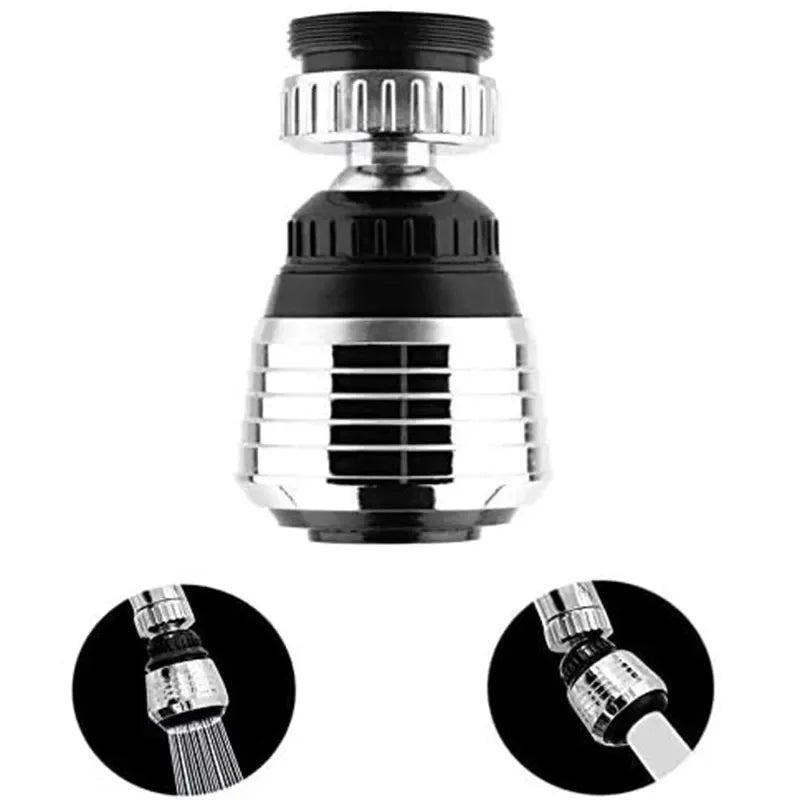 360° Rotating Faucet Extender High-Pressure Water Saver Tap for Kitchen